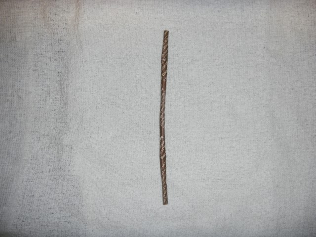二度洗って乾かした紙ストロー 全体図